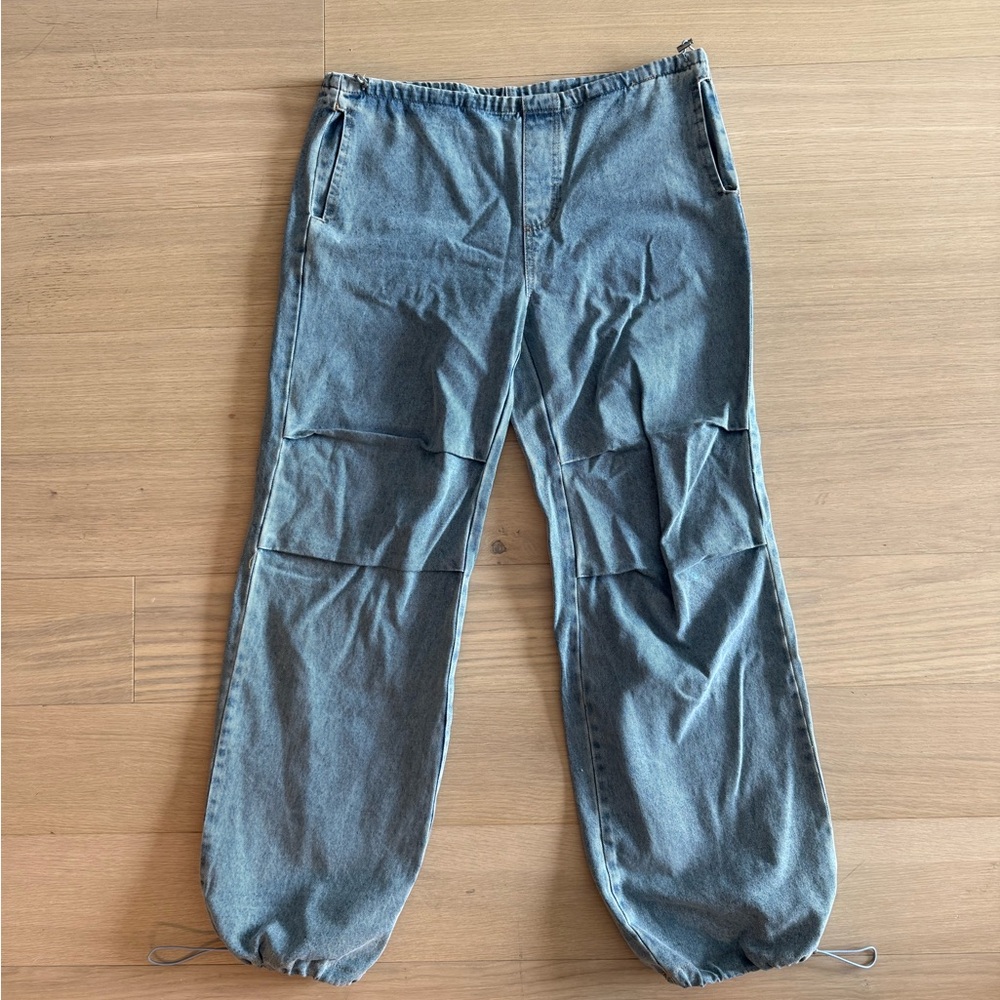 Casual Blue Denim Pants
